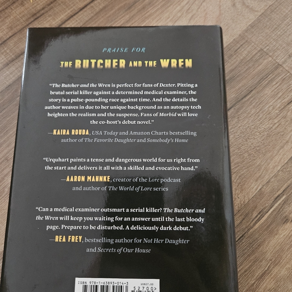 The Butcher and The Wren Hardcover Book - Picture 2 of 3
